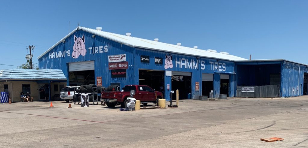 Hamm's Tires shop