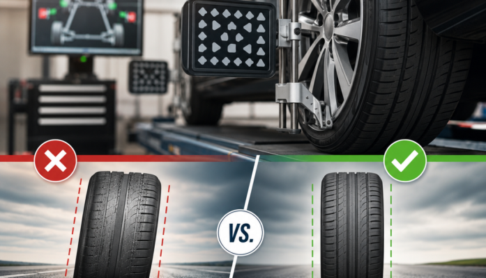 How Wheel Alignment Impacts Tire Wear & Handling