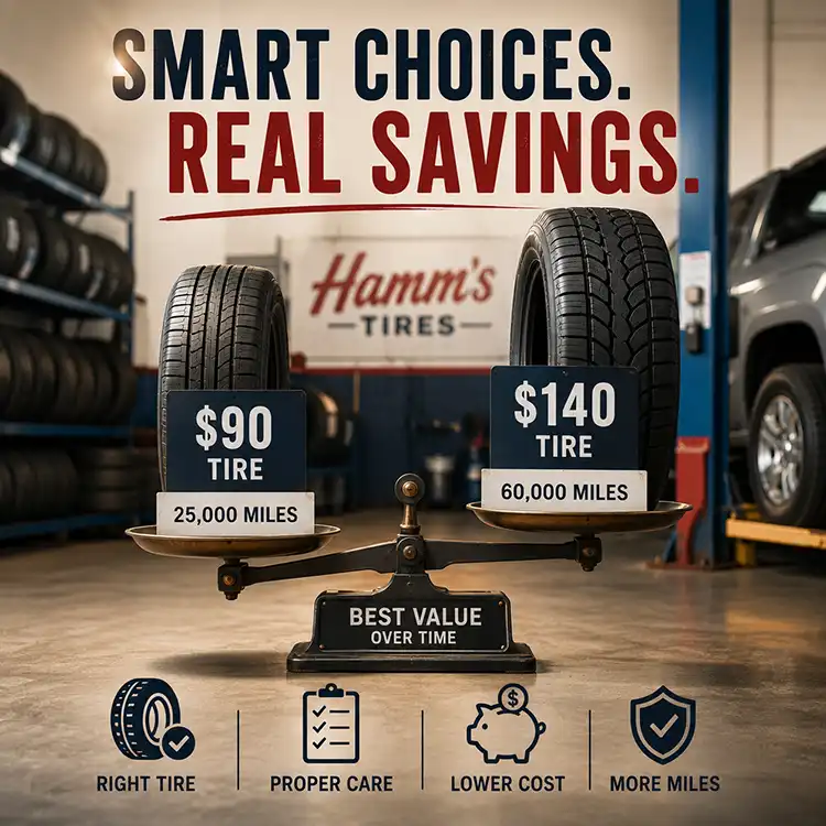 Smart Choices Real Savings on Tires